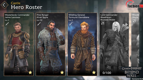 Game of Thrones Beyond the Wall game