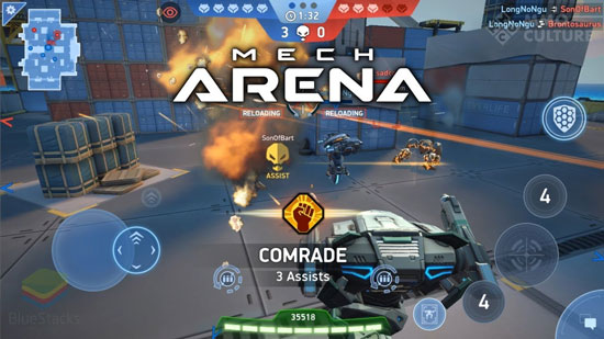 Mech Arena gameplay