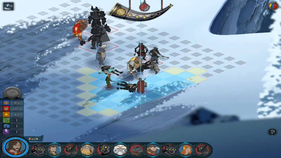 The Banner Saga gameplay