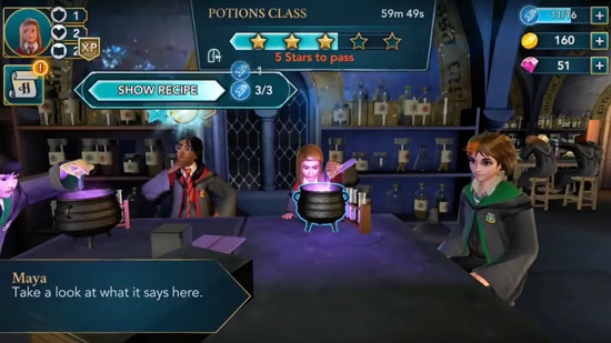 Harry Potter Hogwarts Mystery game