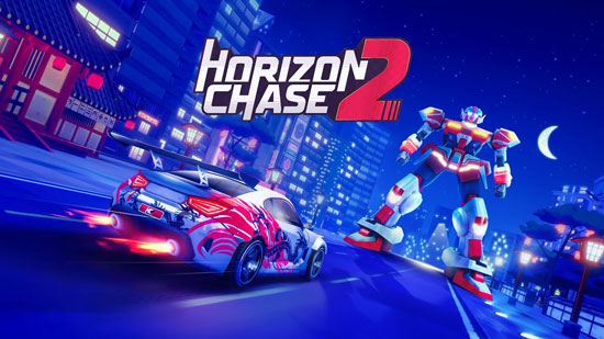 Horizon Chase 2 gameplay