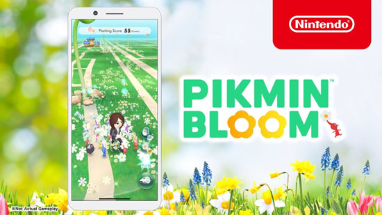 Pikmin Bloom game