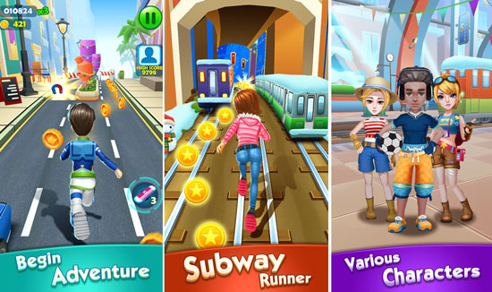 Subway Princess Runner game