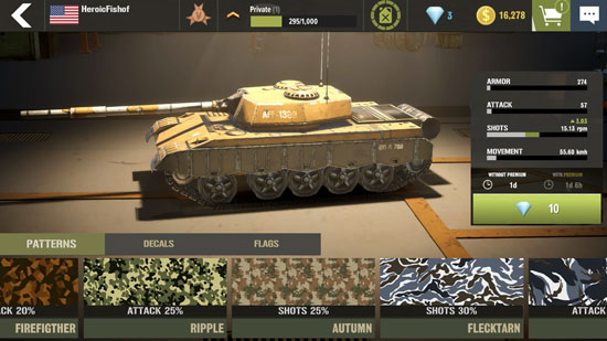 War Machines：Tanks Battle Game download