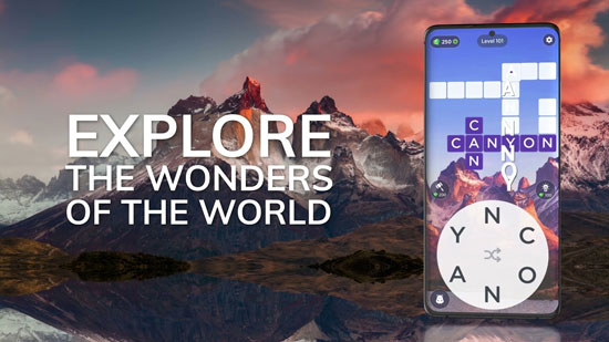 Words of Wonders Crossword gameplay