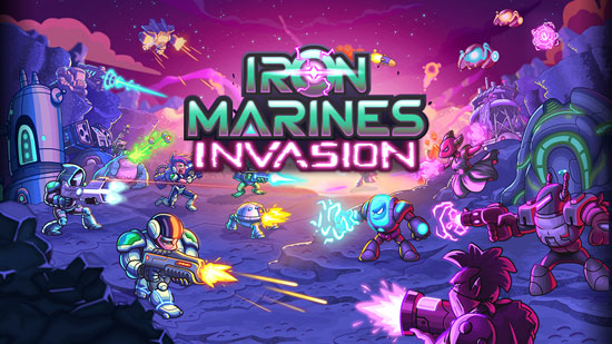 Iron Marines Invasion gameplay